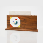 七宝焼|木製メモスタンド　ピエロ