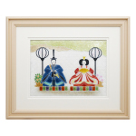 七宝焼|額・ひな祭り　雛