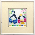 七宝焼|額・ひな祭り　だるま雛