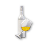 七宝焼|ピンブローチ・ワイン　【在庫限り】